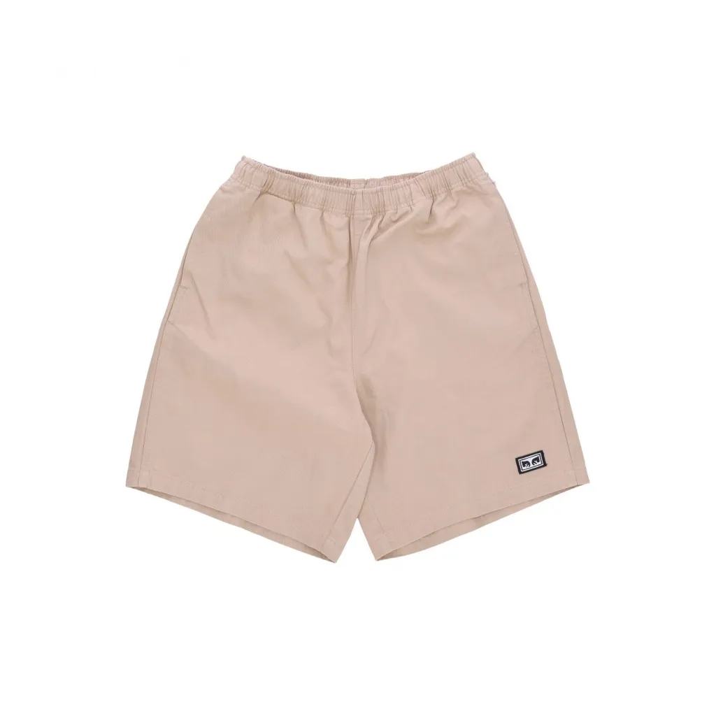 pantalone corto uomo easy relaxed twill short IRISH CREAM
